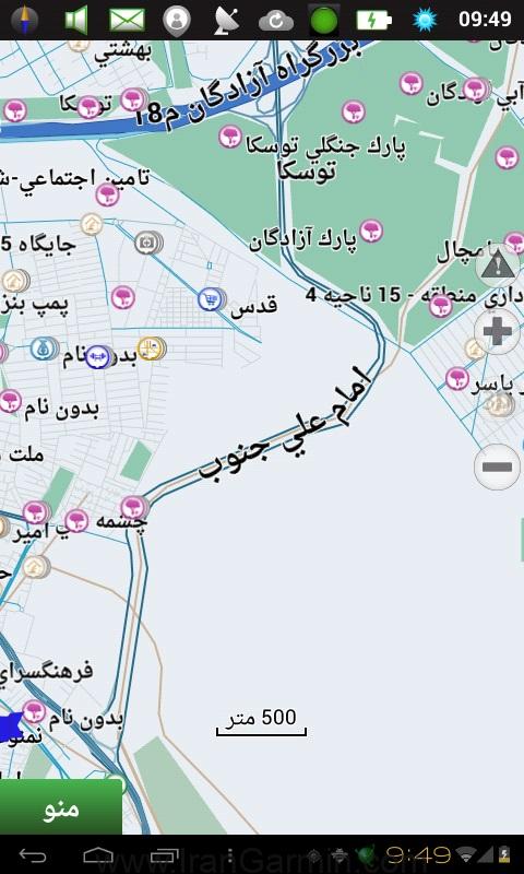 Iran Map Android
