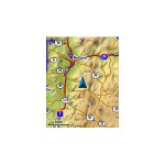 نقشه روی جی پی اس GPS eTrex 20